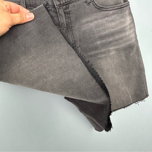 NWT Hudson Jada passage high rise denim shorts size 31 raw hem 8”inseam - Picture 7 of 13